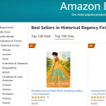 Reaching #1 on Amazon Best Seller Lists!