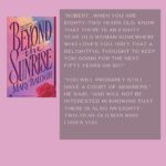Book Review: Beyond the Sunrise